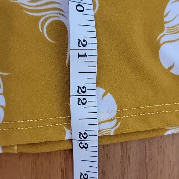 LulaRoe leaf print midi skirt Size S - Picture 10 of 10